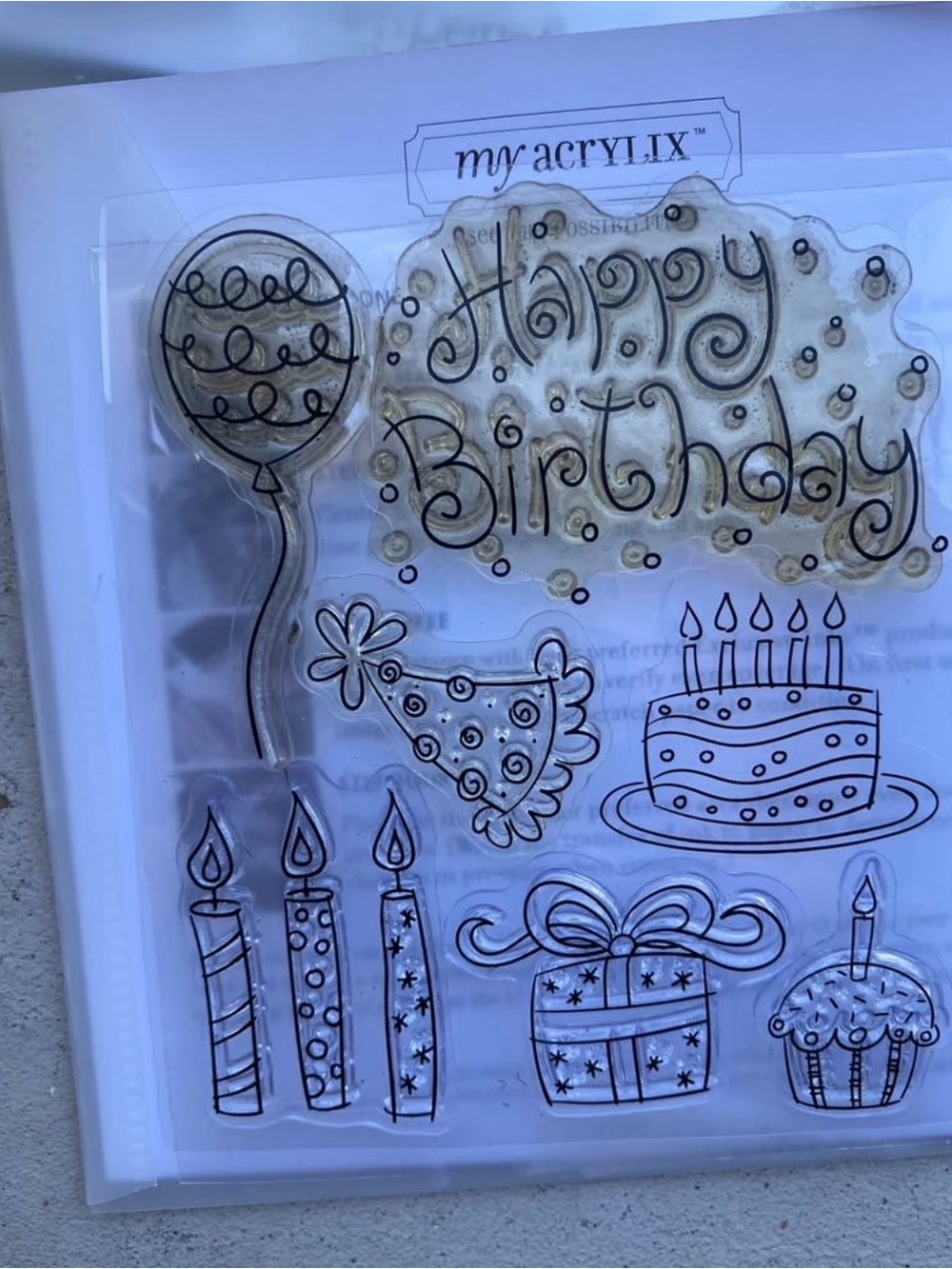 Close to my heart Clear Stamp Set - over 40 stamps